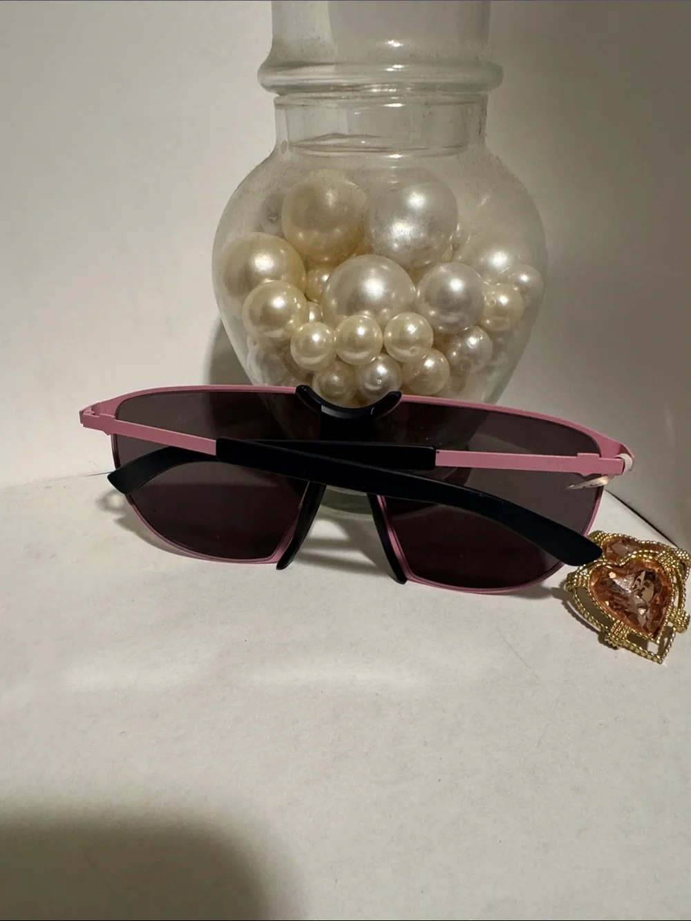 Pink Shield-Style Women's Sunglasses